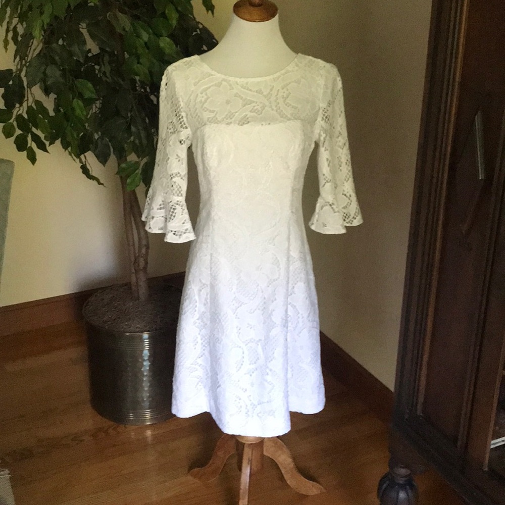 NWT LILLY PULITZER Allyson dress in resort white - Picture 10 of 13